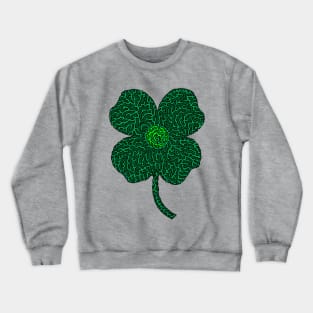 Lucky Clover Crewneck Sweatshirt